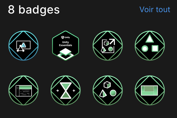 Unity Badges